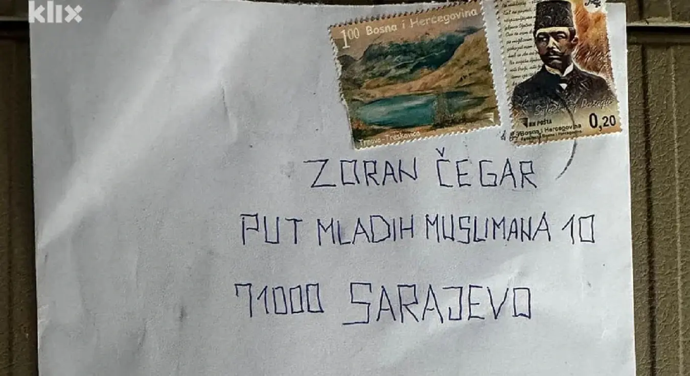 Zoran Cegar dobio prijetece pismo