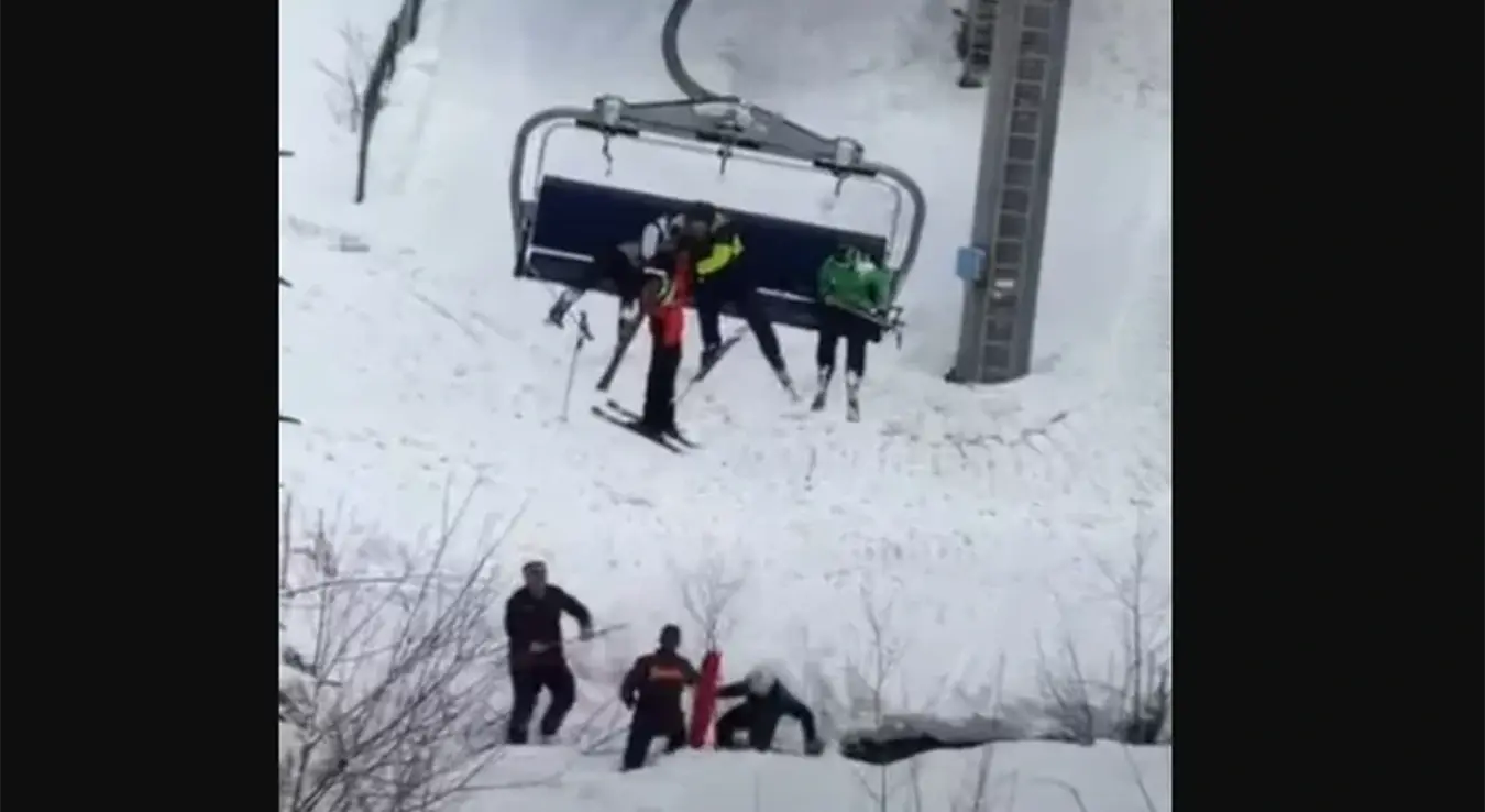 Нова драма на Јахорини: Дијете висило са жичаре, пролазници покушавали да га спасу