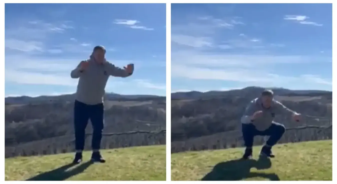 Додик показао у каквој је форми: Објавио снимак на којем ради чучњеве