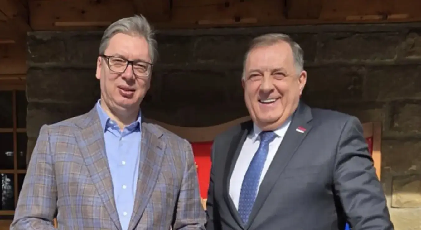 Милорад Додик и Александар ВУчић