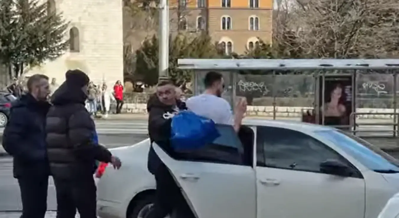 Инцидент током протеста у Сарајеву