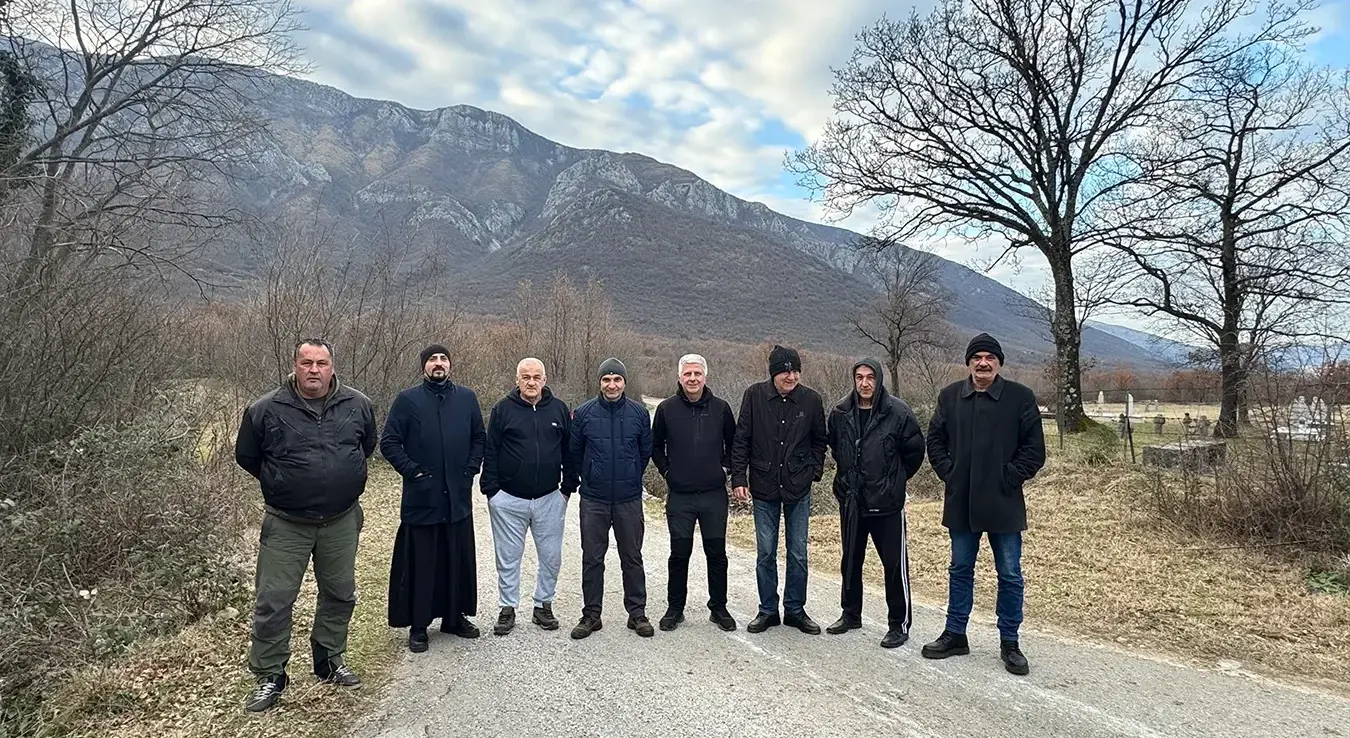 Протест мјештана у селу Кути