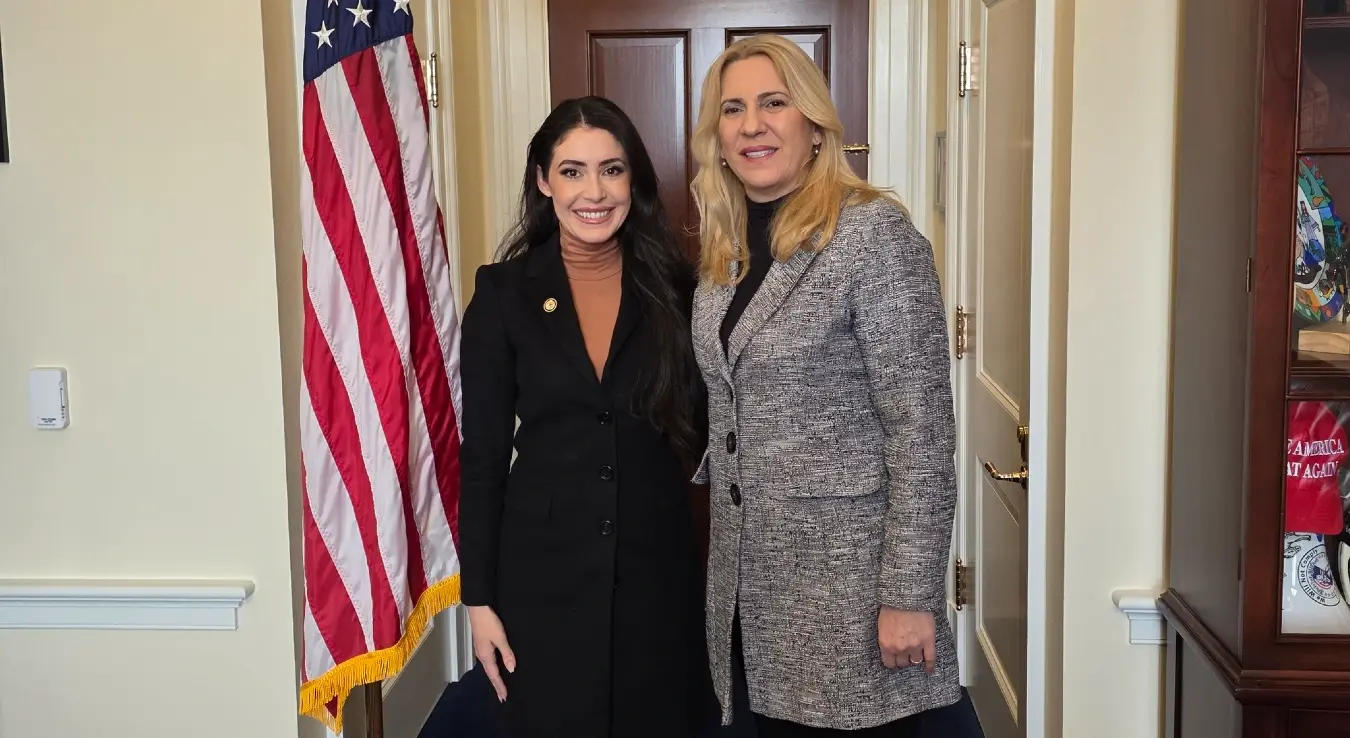 Цвијановић са конгресменком Паулином Луном