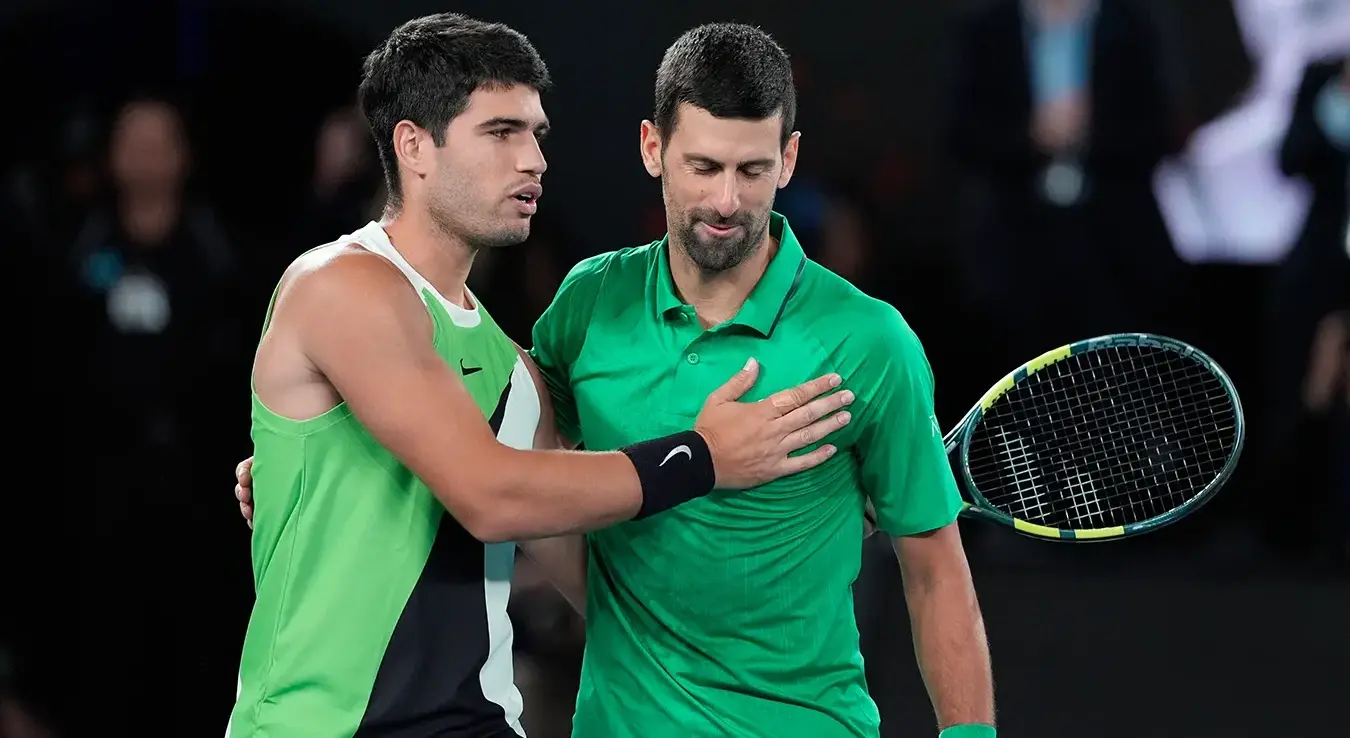Новак Ђоковић и Карлос Алкарас
