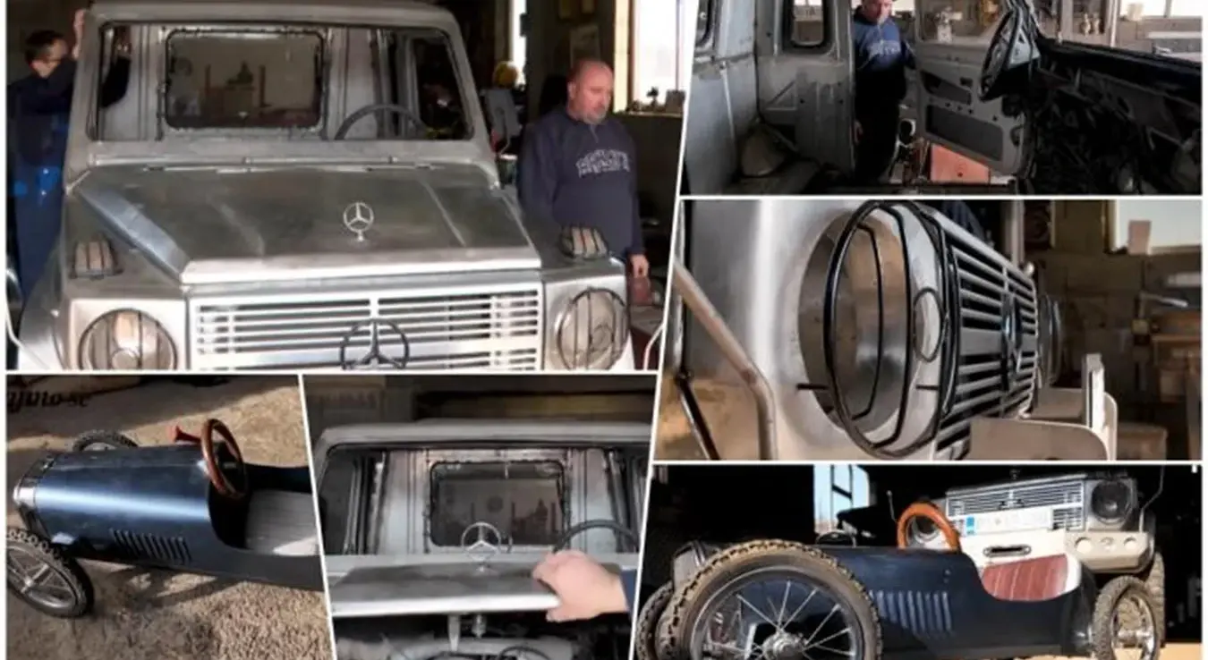 Циго ручно направио мерцедес