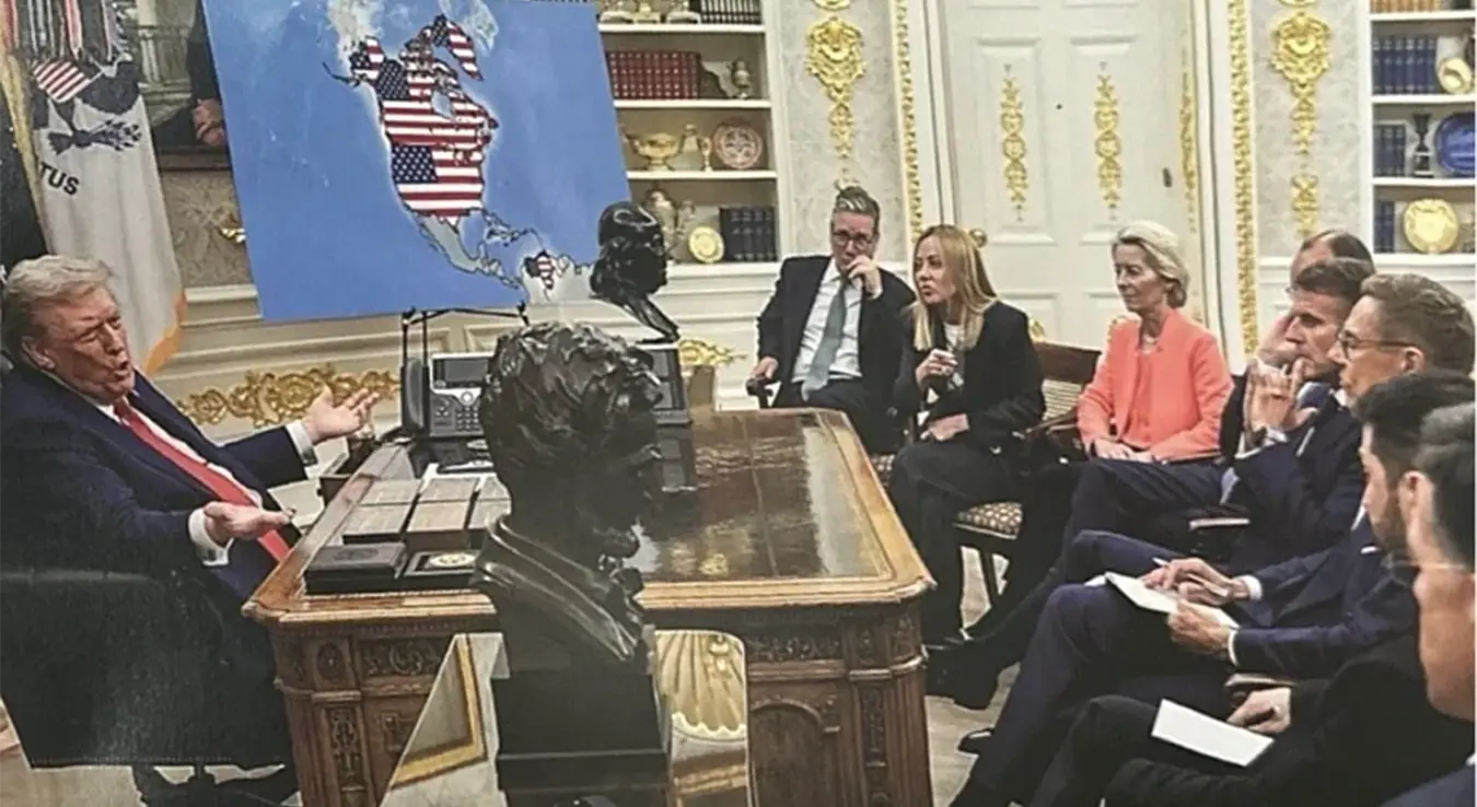 Слика и карта: Трамп поново провоцира европске лидере