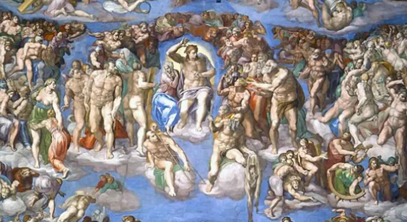 Микеланђелова фреска "Страшни суд"