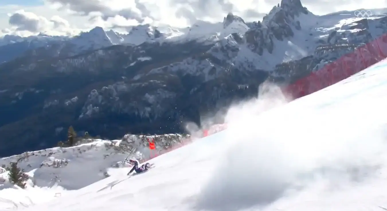 Језиве сцене на ЗОИ: Стравичан пад Линдзи Вон!