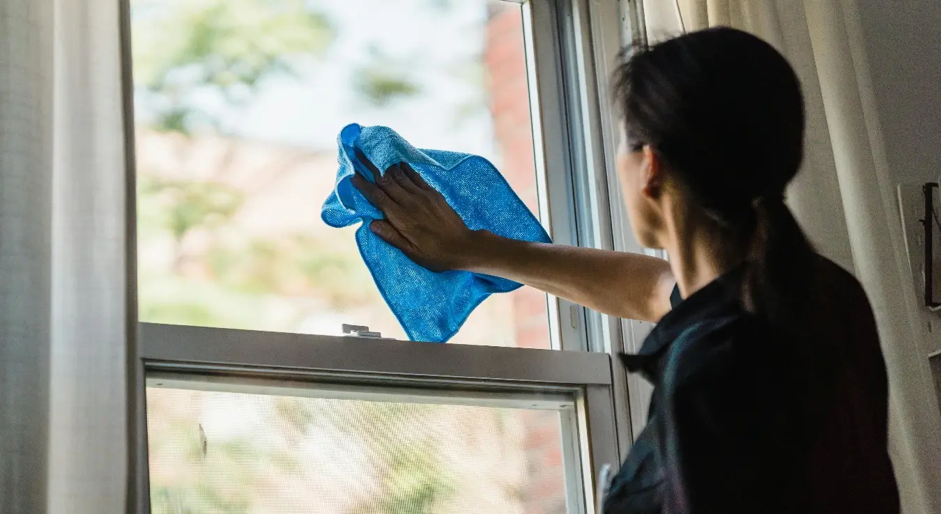 Прозор, чишћење