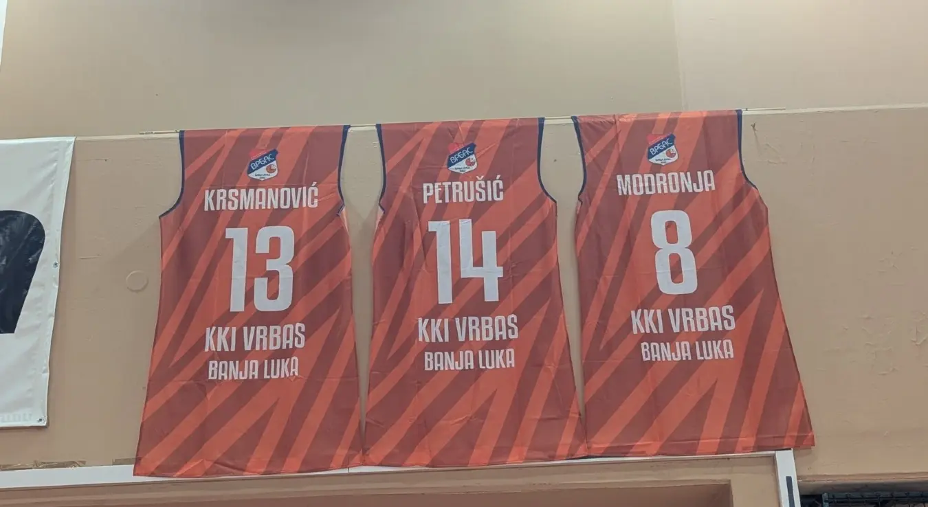 Подигнути дресови тројице великана ККИ Врбас