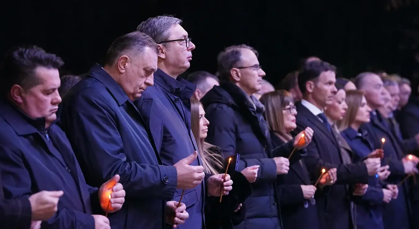 У Врању обиљежавање Дана сјећања, присуствују Милорад Додик и Александар Вучић