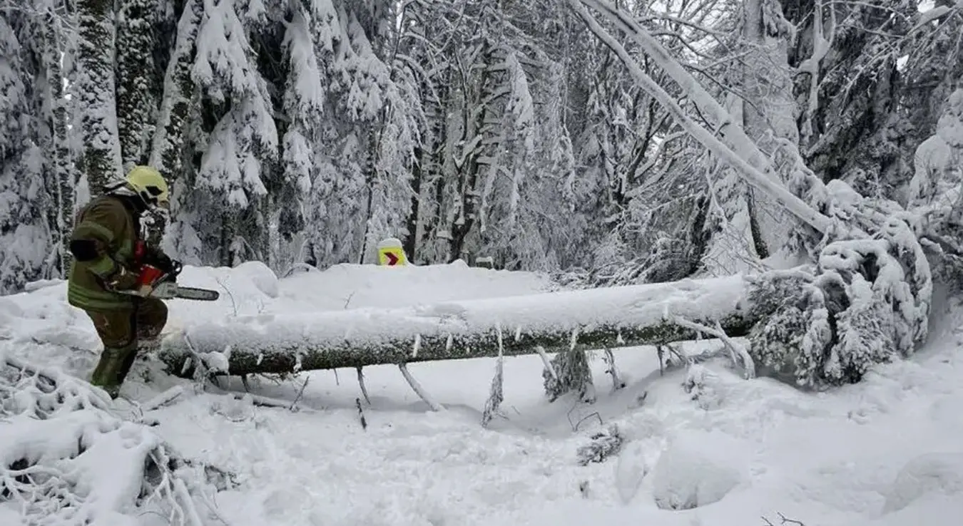 Снијег замео Козару: Наноси и до 2 метра
