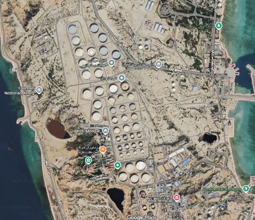 Складиште гаса на острву