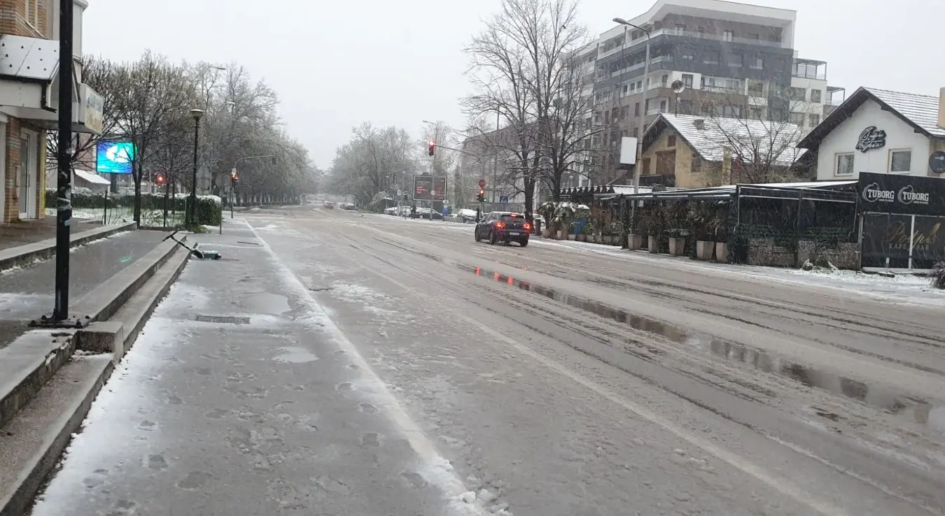 Снијег у Бањалуци