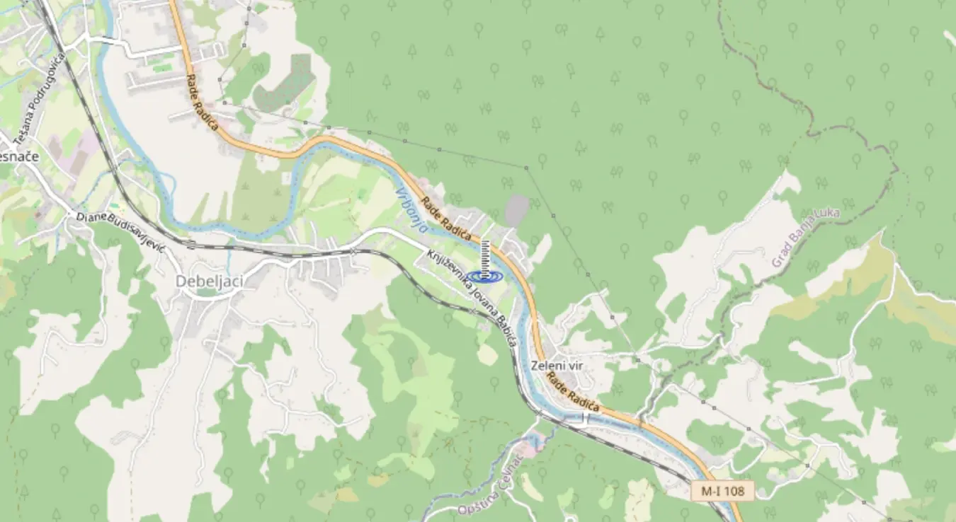 Водостај Врбање тренутно, 28. март