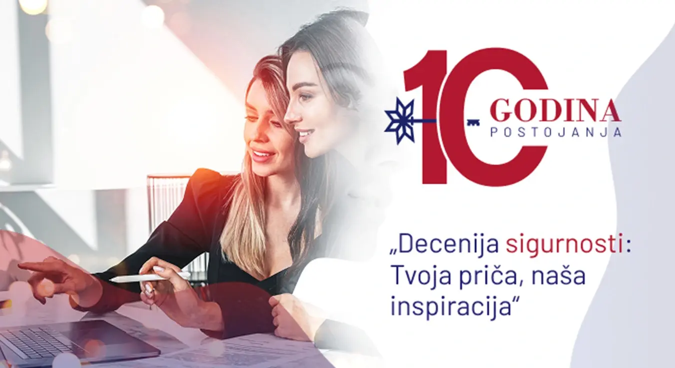 Еурос осигурање слави 10 година рада подршком младим предузетницама: Отворен конкурс „Деценија сигурности: Твоја прича, наша инспирација”
