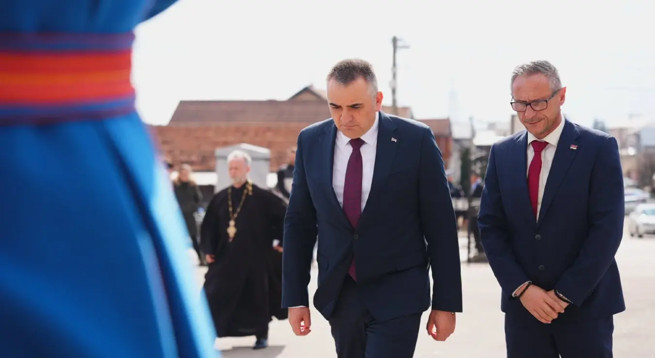 Саво Минић и Радан Остојић на Соколцу