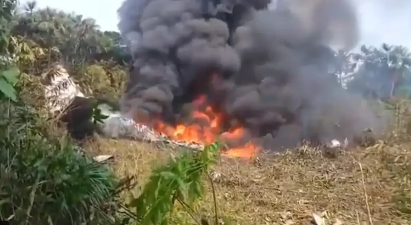 Срушио се авион у Колумбији