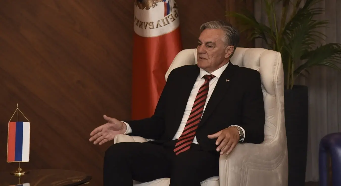 Предсједник Републике Српске Синиша Каран у Палати Републике Српске у Бањалуци