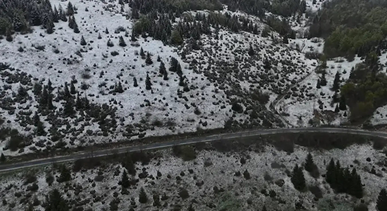 Снијег на Бјелашници