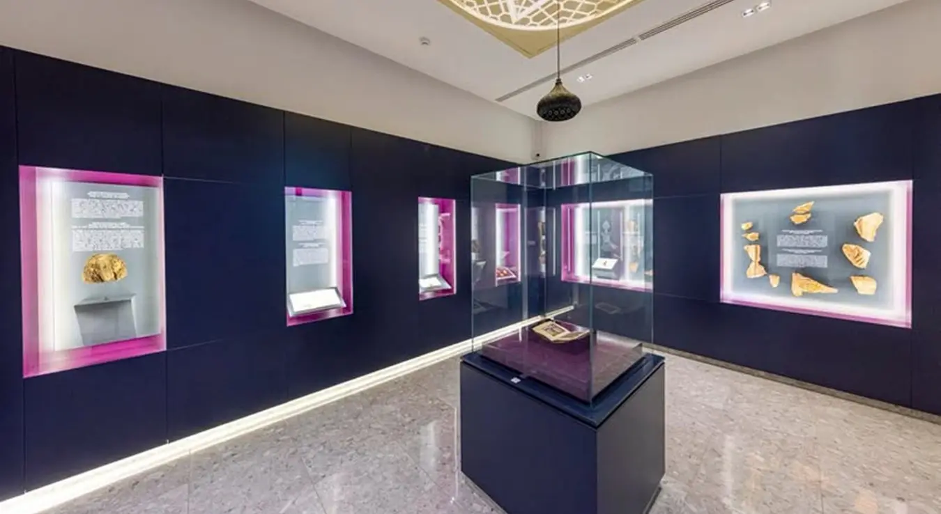 Просторија у Земљаском музеју БиХ гдје се налази Сарајевска хагада