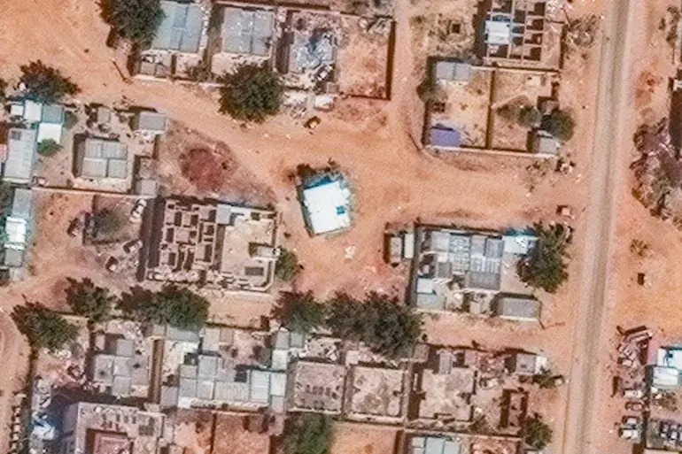 Мјесто на којем се крв види из свемира