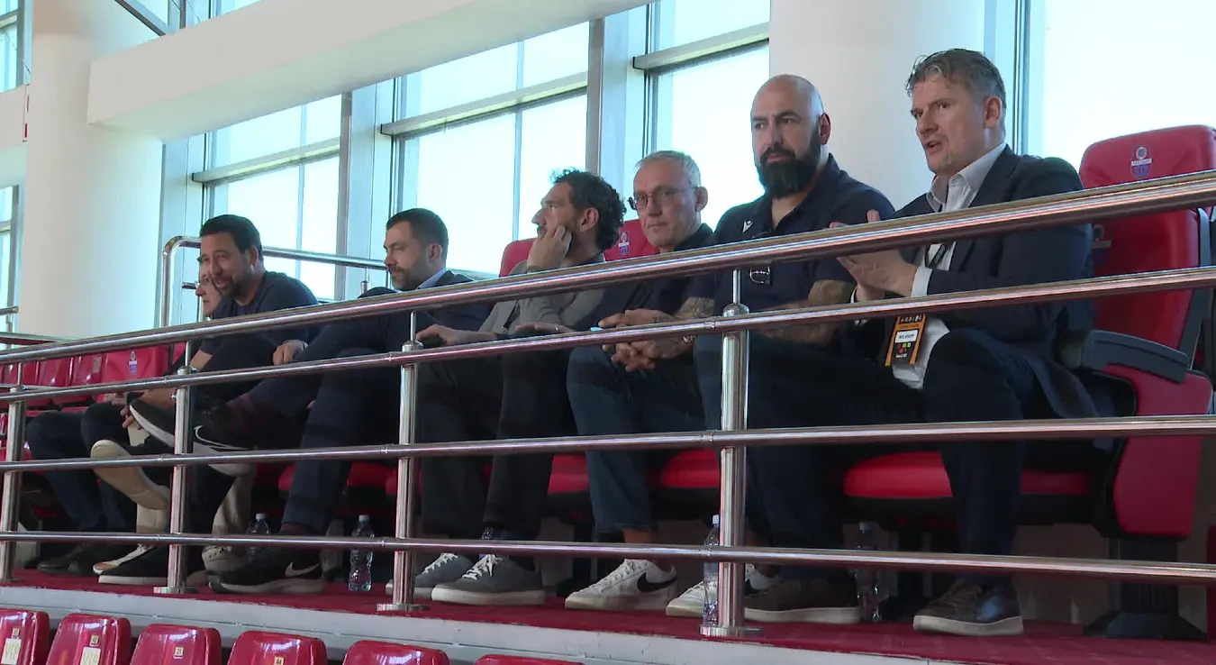 Хорхе Гарбахоса и Камил Новак на турниру Лиге шампиона у Лакташима.