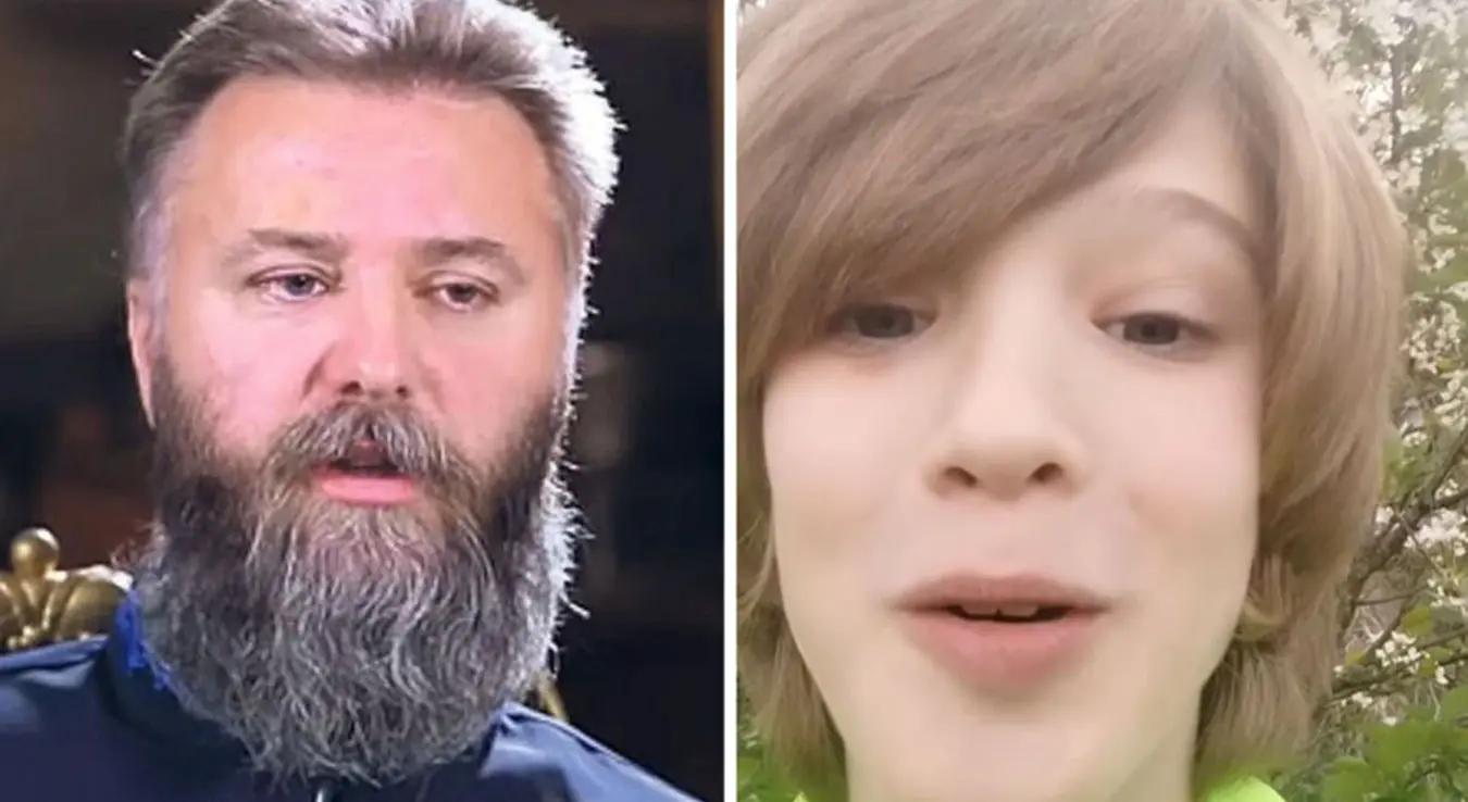 Oтац Предраг Поповић и Виктор Митић