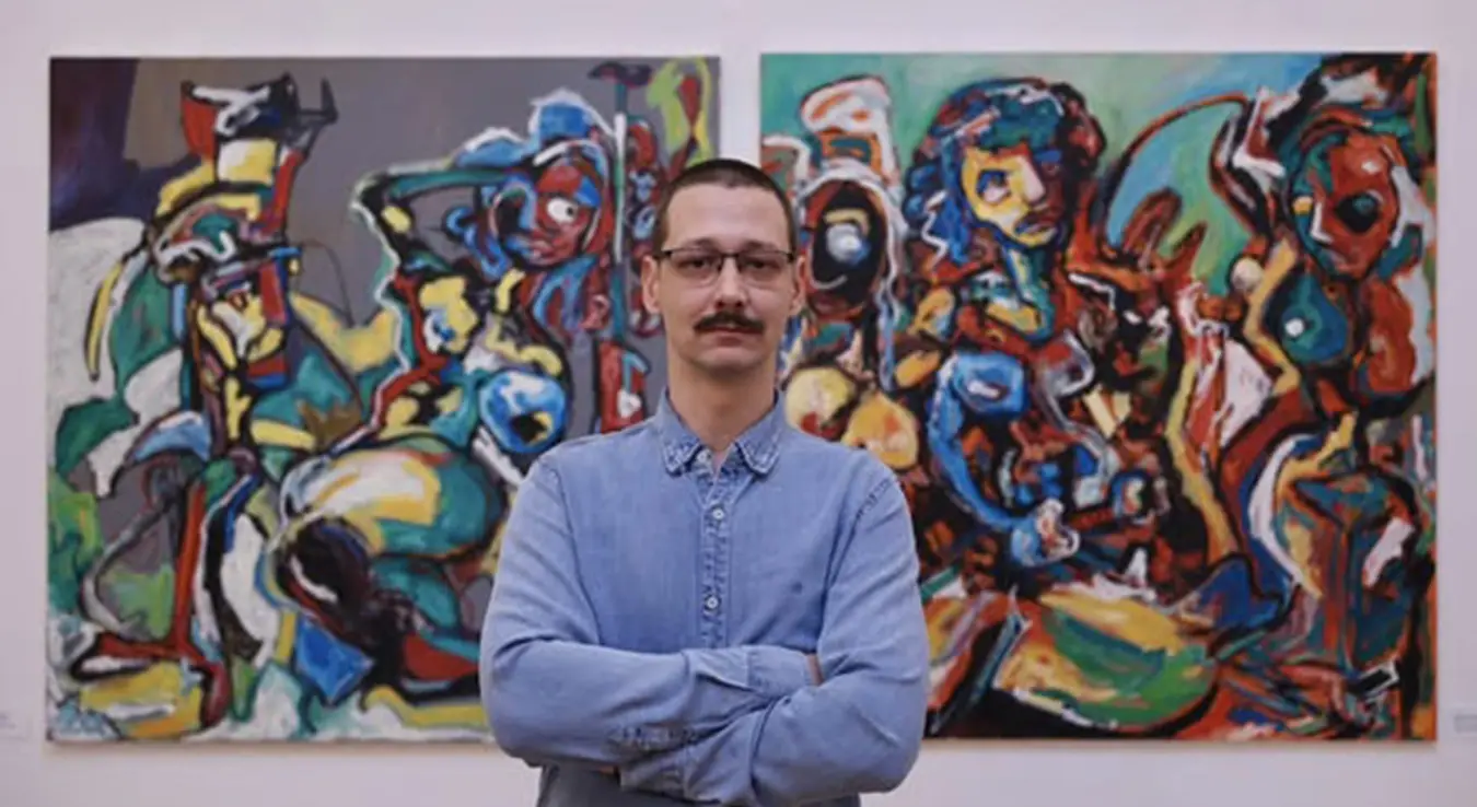 Бањалучки сликар Милош Вујић представио је своју 13. по реду изложбу под називом „Ненаписана поглавља“ које предстваља повезивање књижевности и сликарства.