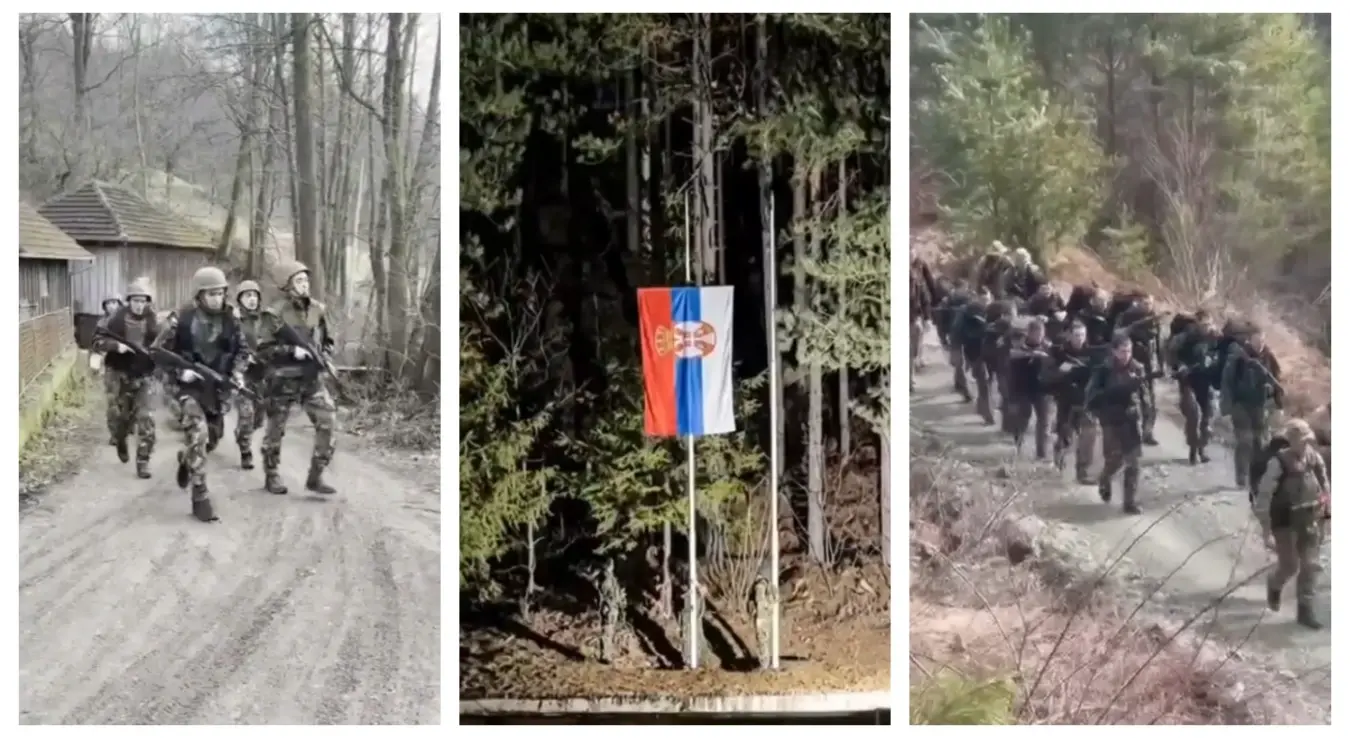 Припадници САЈ Србије на вјежби