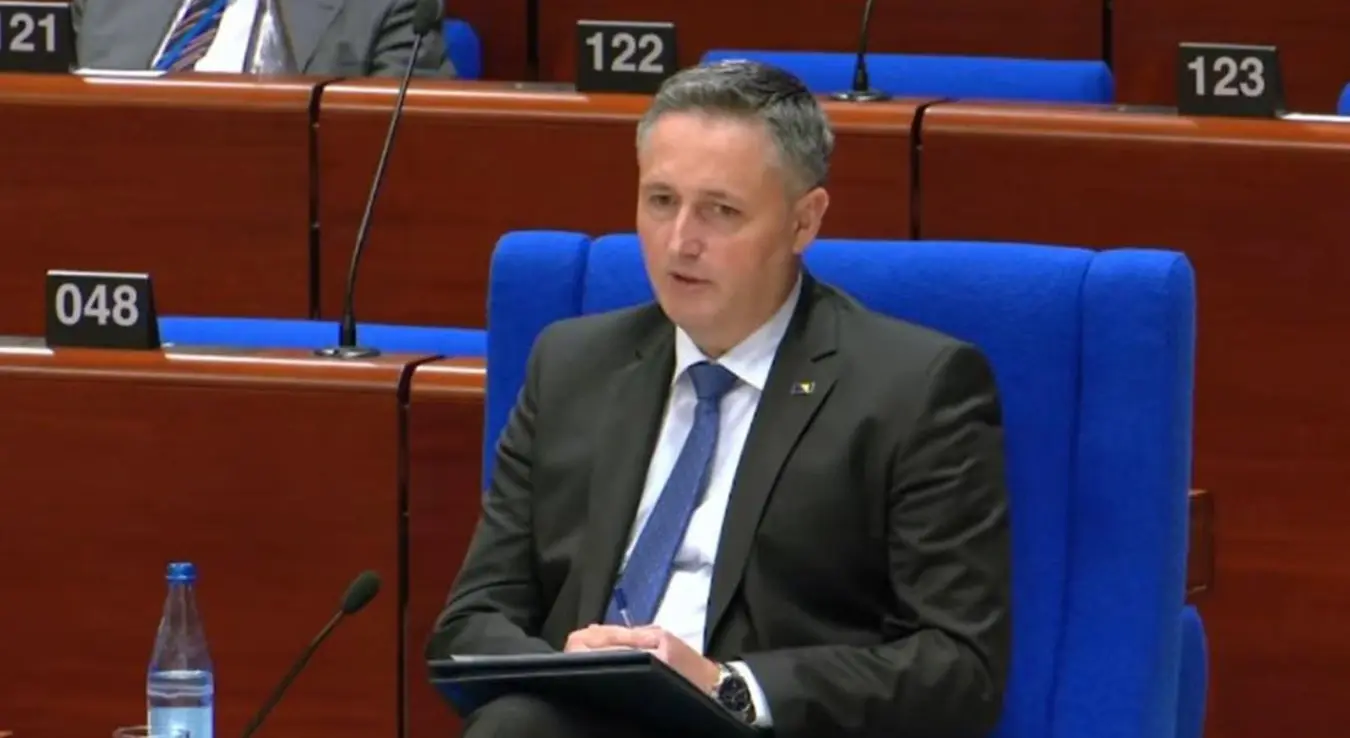 Денис Бећировић у Савјету Европе