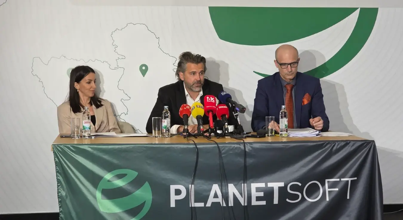 Руководство Планет Софта на конференцији за новинаре