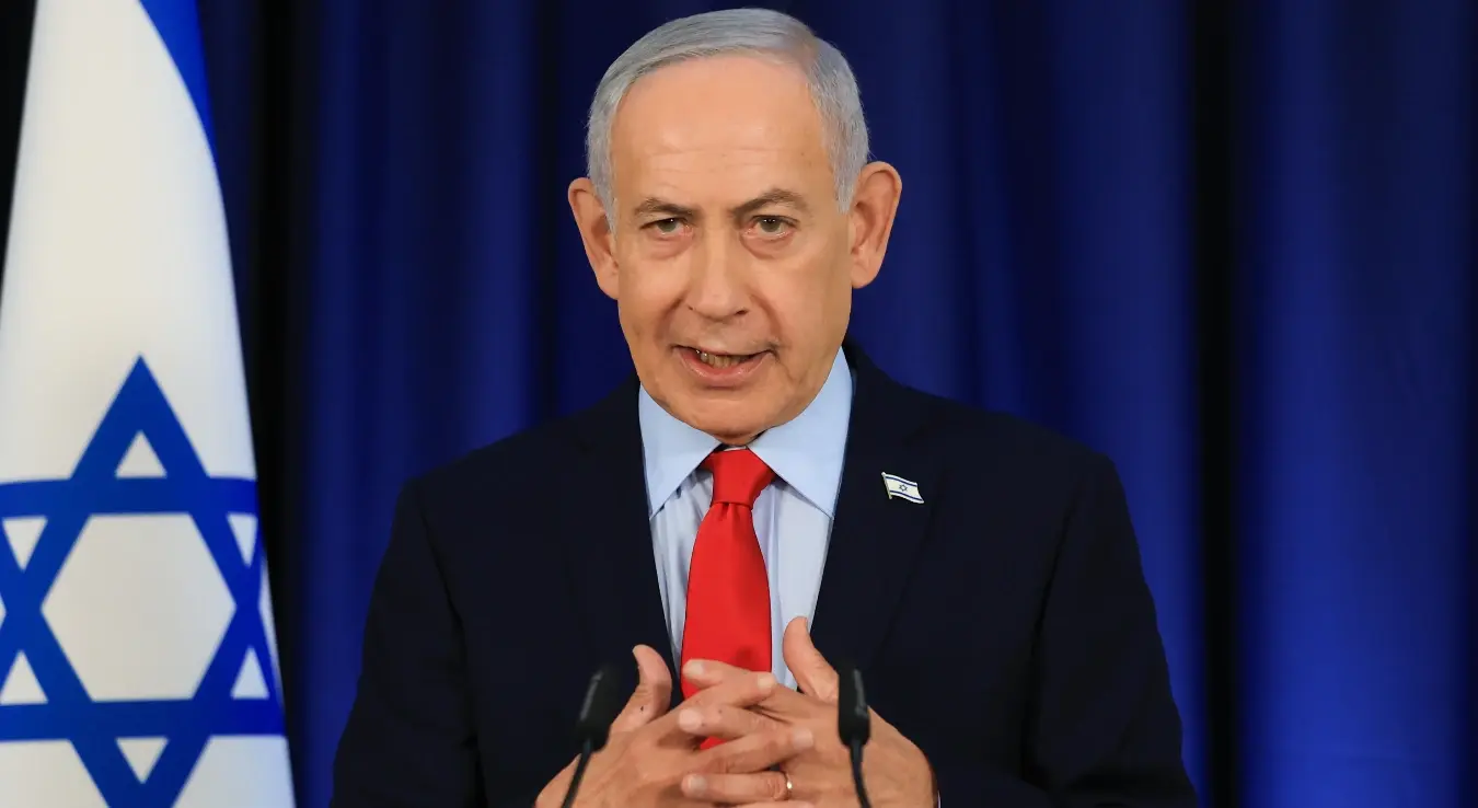 Израелски премијер Бенјамин Нетанјаху говори током конференције за новинаре у Јерусалиму, у четвртак, 19. марта 2026. године.