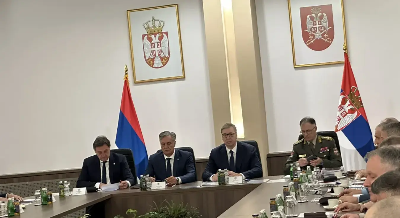 Почео састанак руководства Републике Српске са предсједником Србије Александром Вучићем.