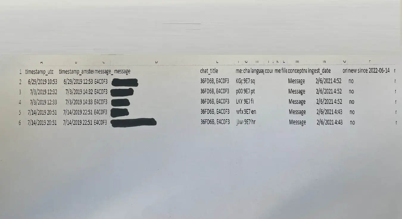 Дешифроване скај поруке