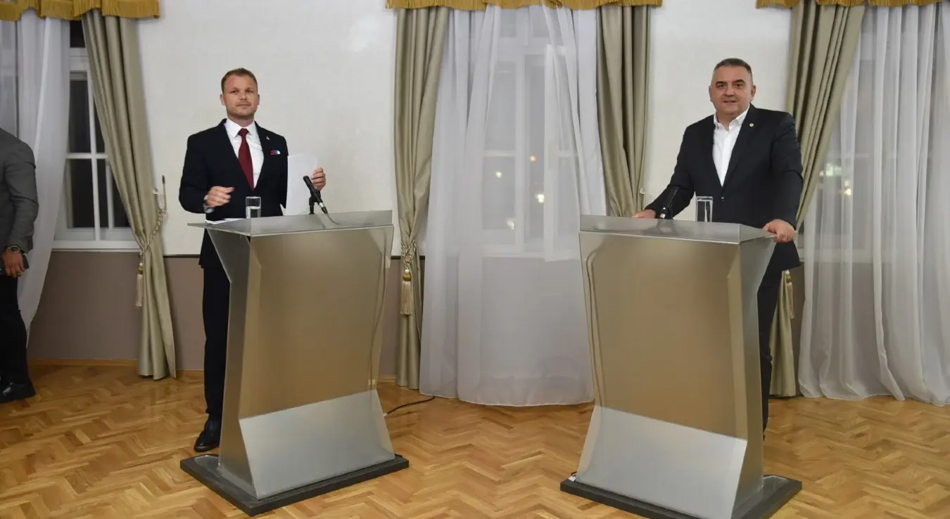 Саво Минић и Драшко Станивуковић на ТВ дуелу