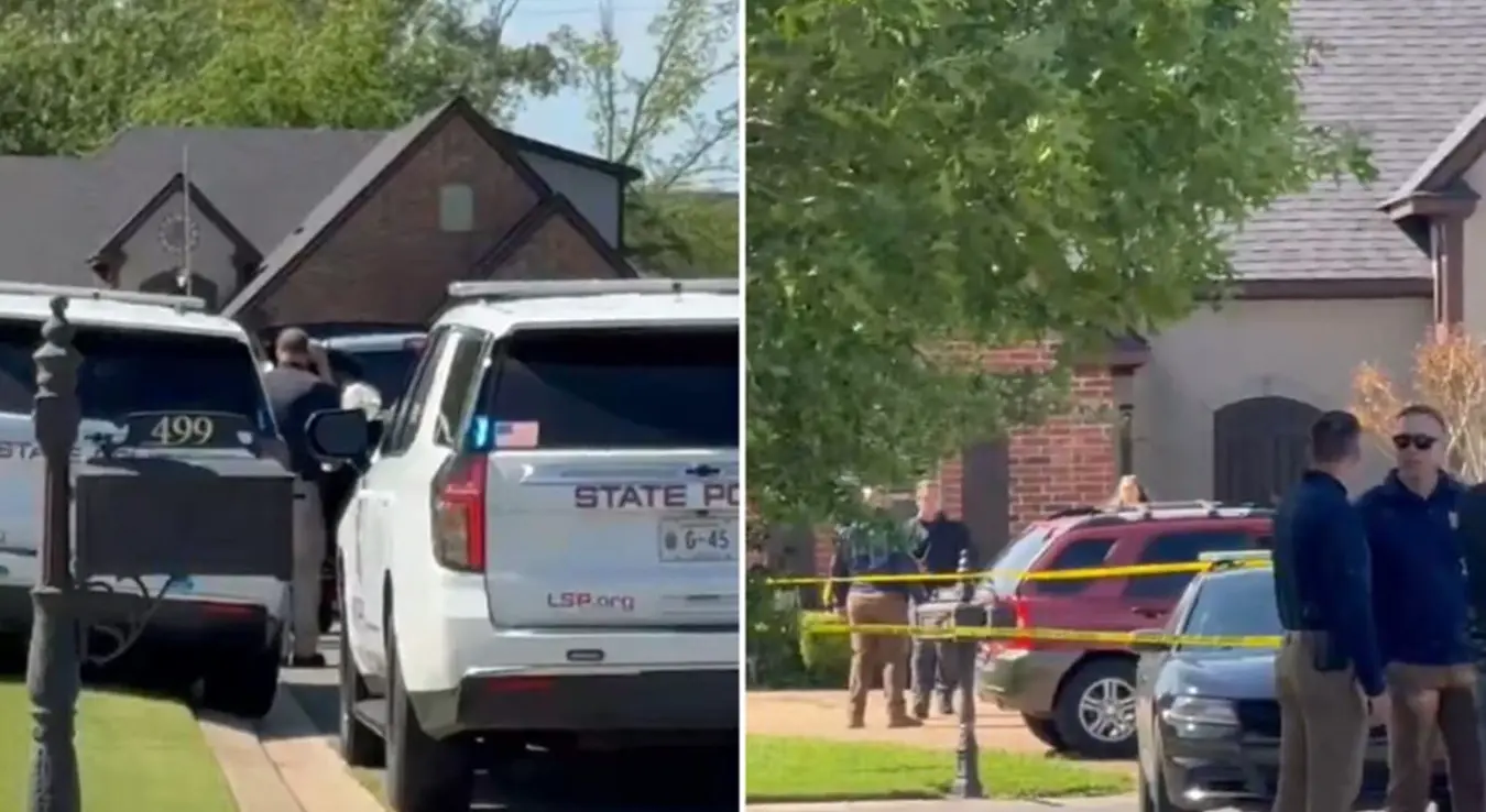 Полиција на мјесту гдје је убијено осморо дјеце