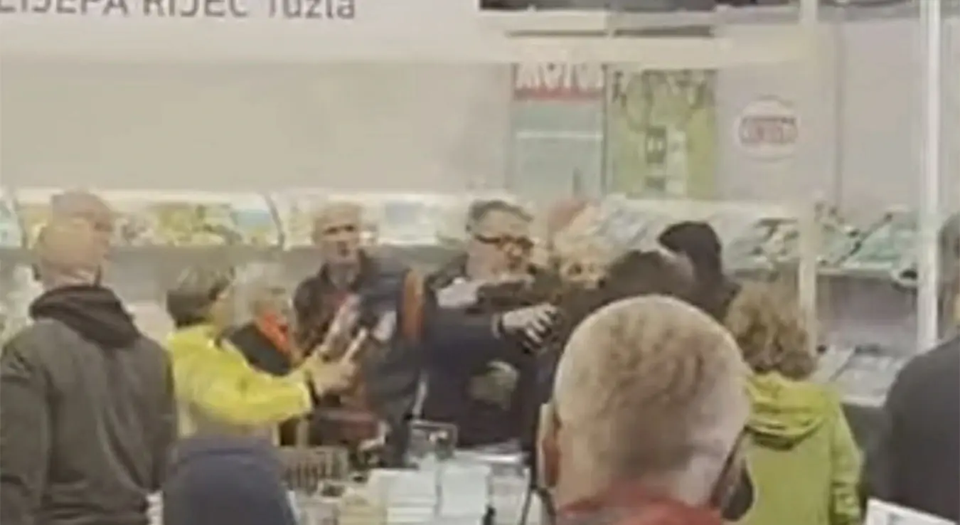 Туча на Сајму књига у Сарајеву