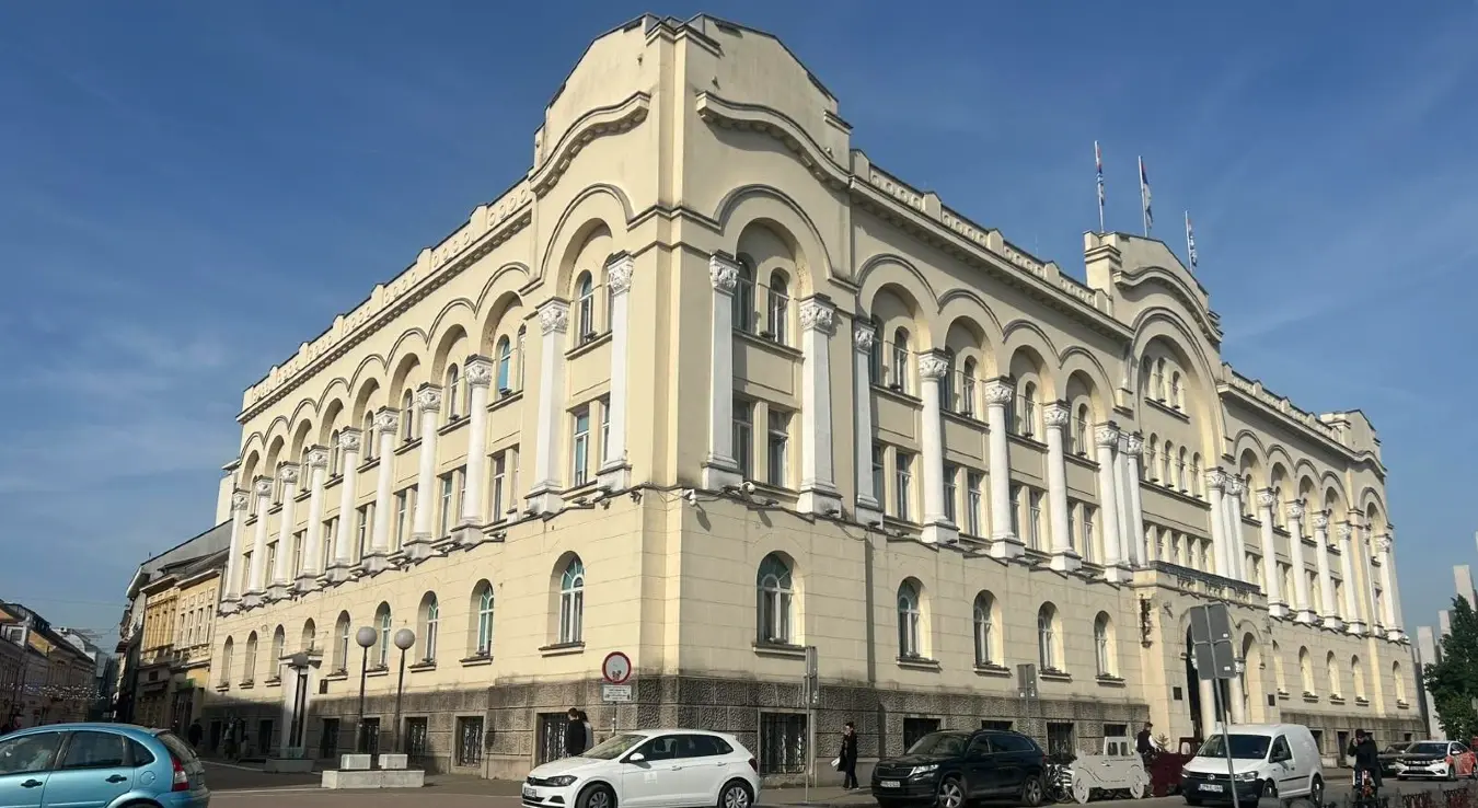 Зграда градске управе у Бањалуци.