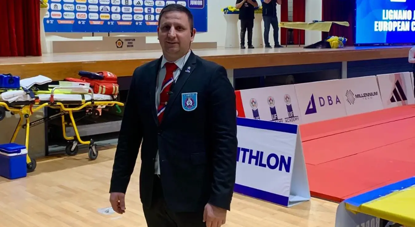 Душан Максић, џудо судија из Бањалуке