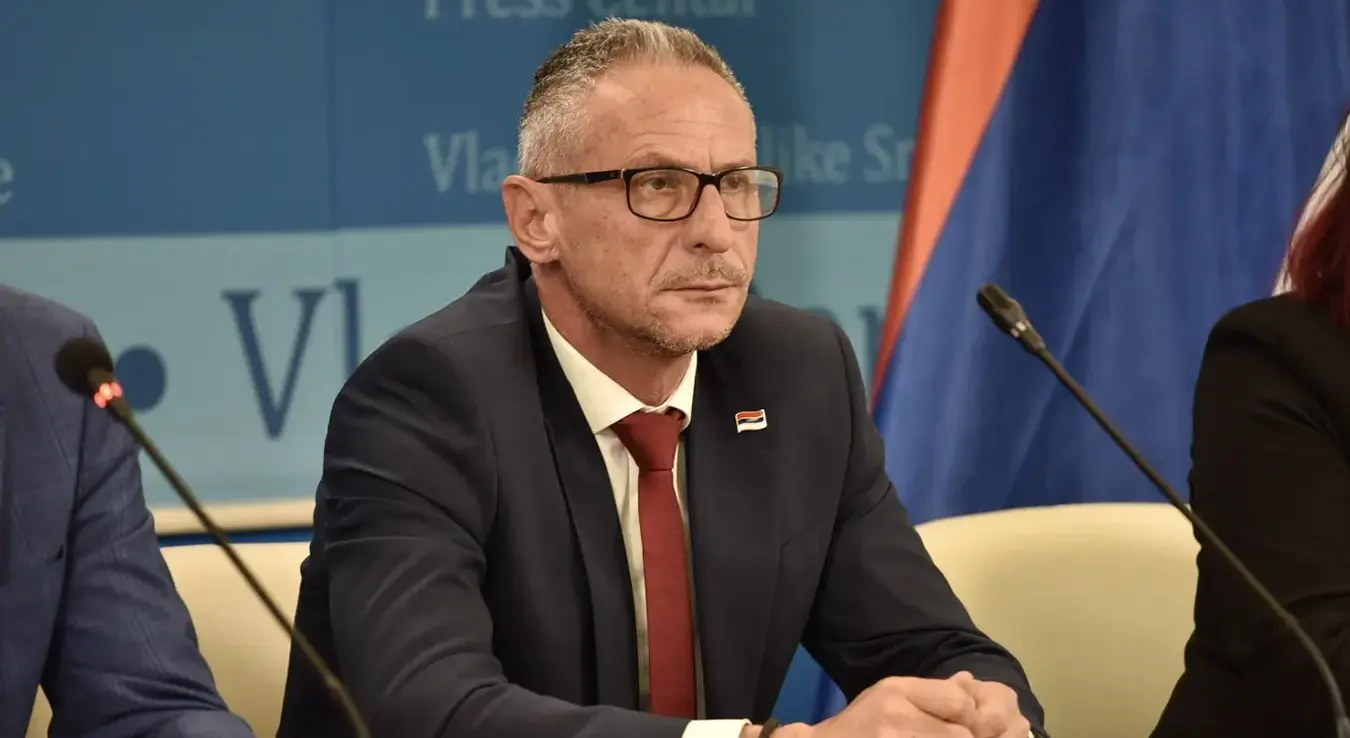 Радан Остојић, министар рада и борачко-инвалидске заштите Републике Српске.