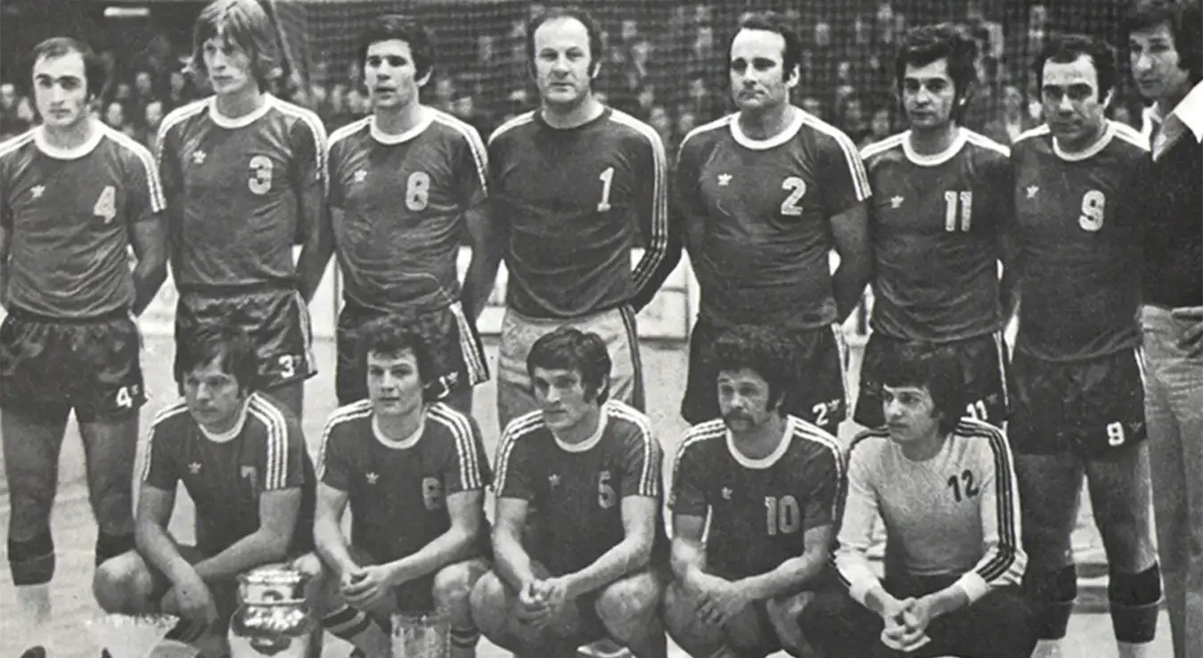 Генерација рукометаша РК Борац која је прије 50 година постала првак Европе.
