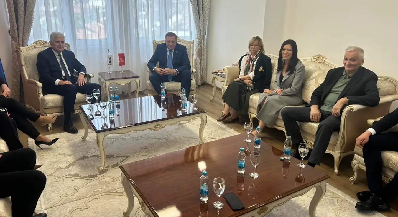 Састанак руководства СНСД-а и ХДЗ-а у Бањалуци