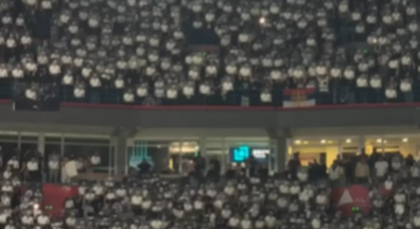 Опроштај навијача од Вујошевића