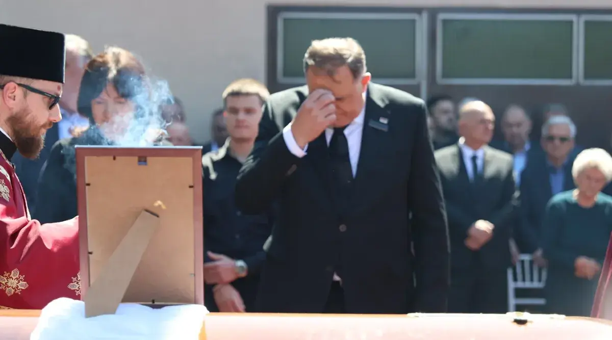 Сахрана Мире Додик, мајке Милорада Додика