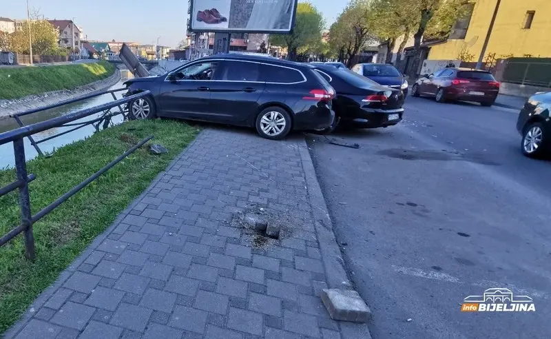 Полупана возила у Бијељини