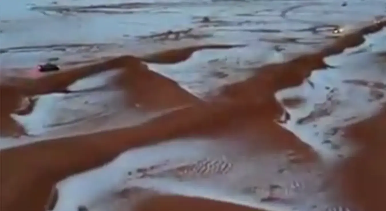 Несвакидашњи призор: Пустиња у Саудијској Арабији прекривена градом