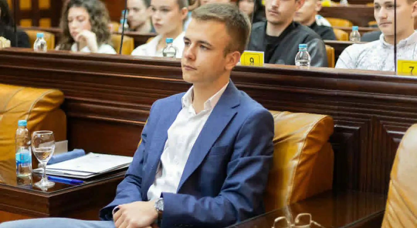 предсједник Савеза средњошколаца Стефан Раковић
