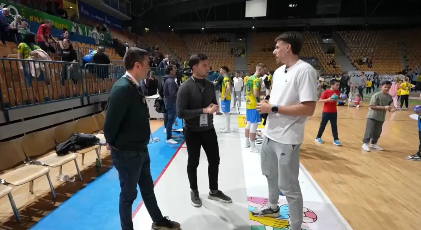 На слици су Андреј Кнежевић, Иван Драгичевић и Влатко Чанчар