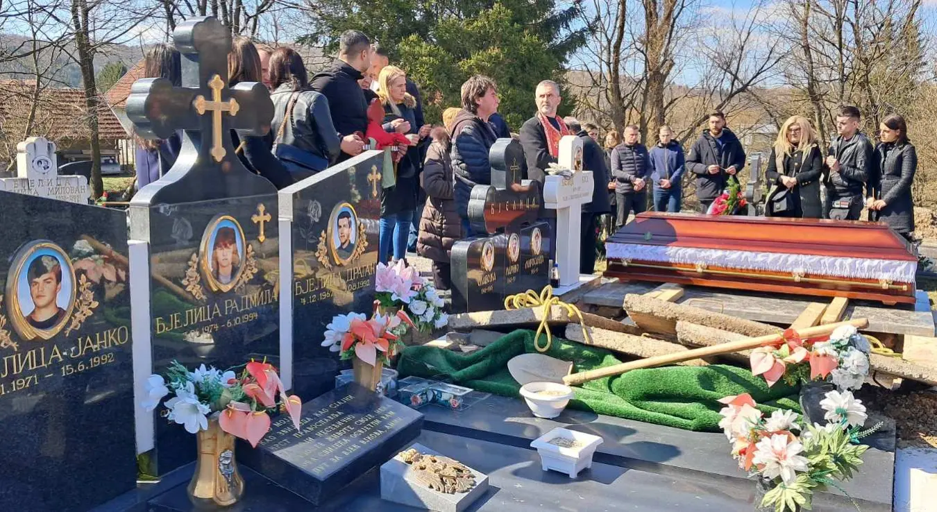 Сахрана Маринка Бјелице